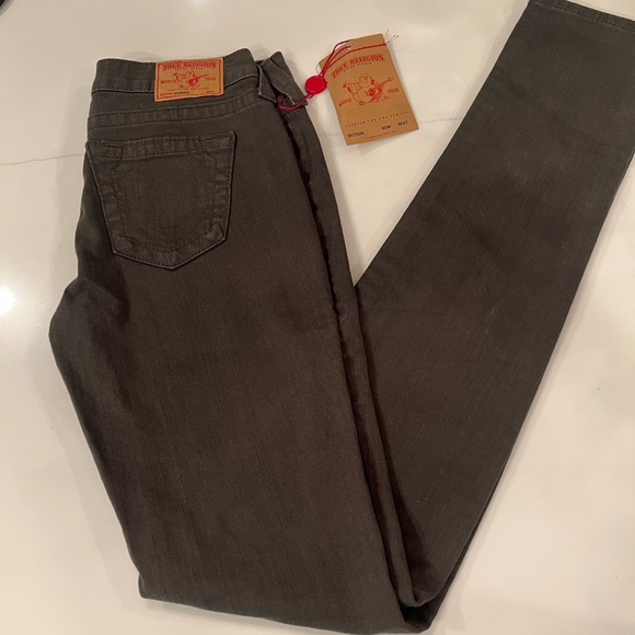 NWT True Religion Shannon Army Jean 💚 - Picture 9 of 10